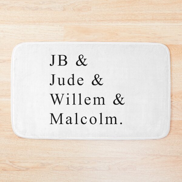 Item preview, JB & Jude & Willem & Malcolm designed and sold by JenDouArt.
