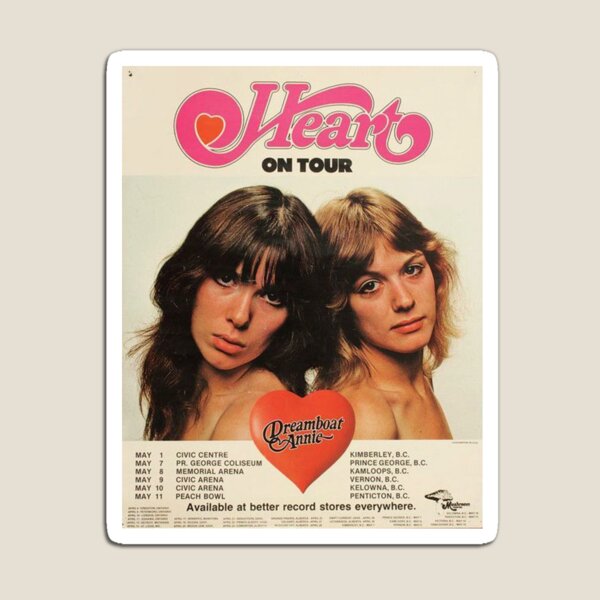 Item preview, heart on tour, rock 70s band! designed and sold by Ahera.