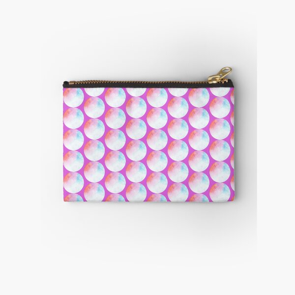 Item preview, Red blue lilac watercolor circle  designed and sold by lausn.