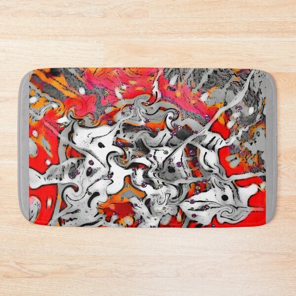 Item preview, Gray-red abstraction designed and sold by AnnabellaRh.