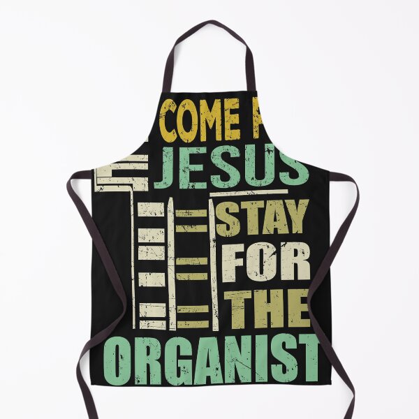 Item preview, come for jesus stay for the organist designed and sold by CallieStore.