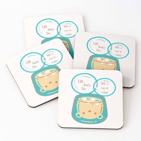 Item preview,  BTS LIFE GOES ON cute coffee version designed and sold by Avacado-shop.
