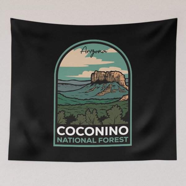 Item preview, Coconino National Forest Arizona Vintage designed and sold by halpindesignco.