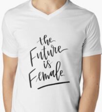 The Future is Female Men's V-Neck T-Shirt