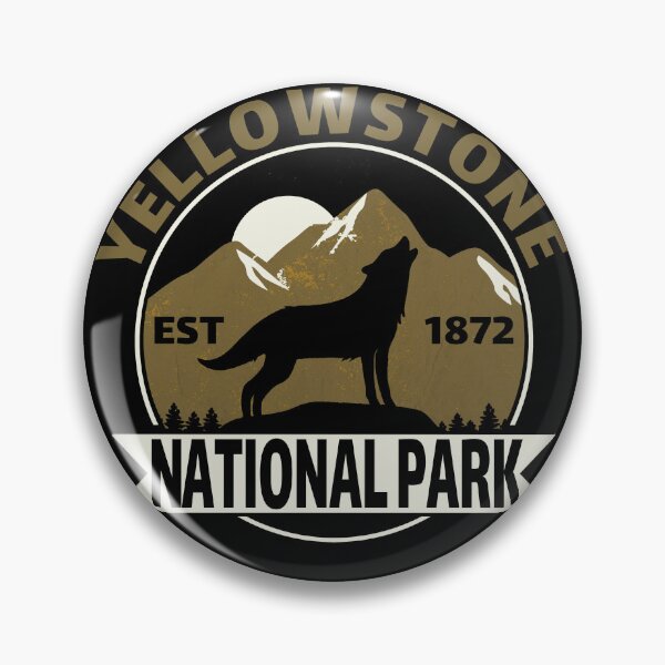 Item preview, Wolf in National park Yellowstone designed and sold by Roam66.