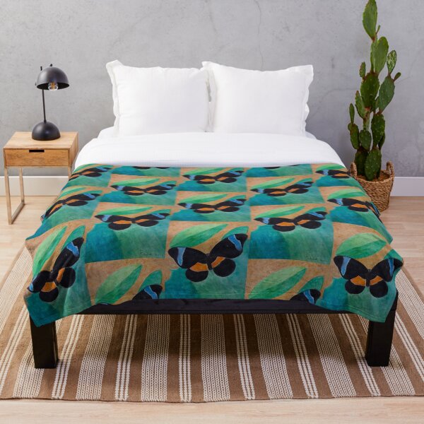 Item preview, orange blue and black butterfly designed and sold by Rebekah Gavra.