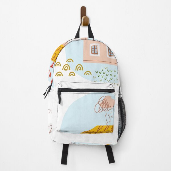 Item preview, Home Sweet Home. Farm house. Illustration with a landscape in a rural style in a cute naive style. designed and sold by Olga Matskevich.