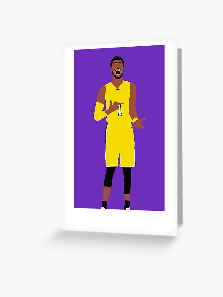 D'Angelo Russell Has Ice In His Veins Greeting Card for Sale by