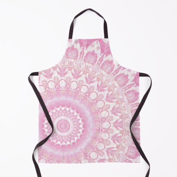 Item preview, Frosted Pink Mandala designed and sold by Kelly Dietrich Mandala & Fractal Art.