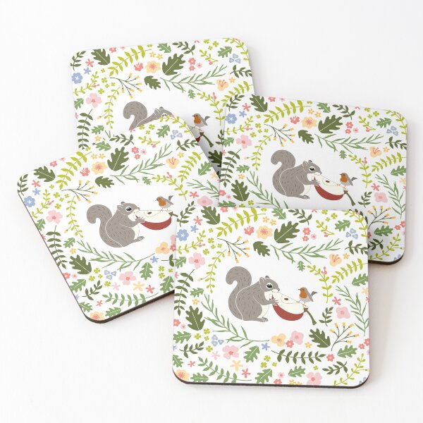Item preview, Friendship Squirrel-Robin_BgWhite designed and sold by miavaldez.