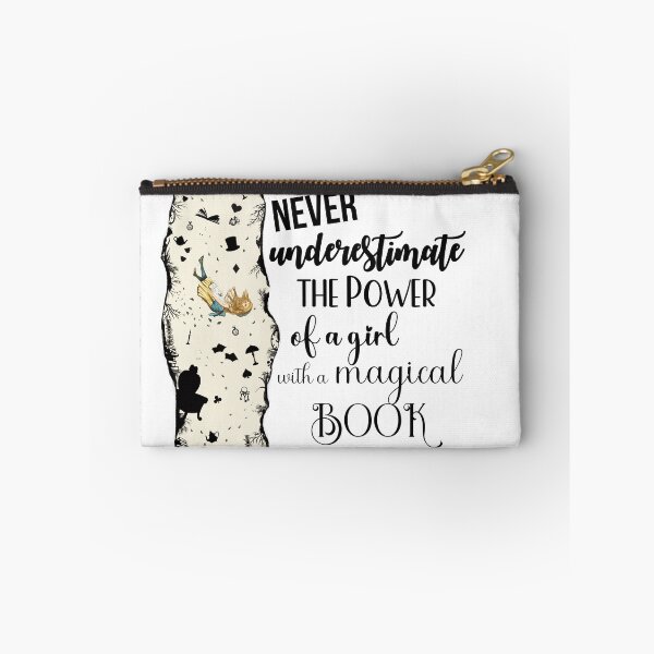 Item preview, Never underestimate the power of a girl with a magical book designed and sold by Karenamoon.