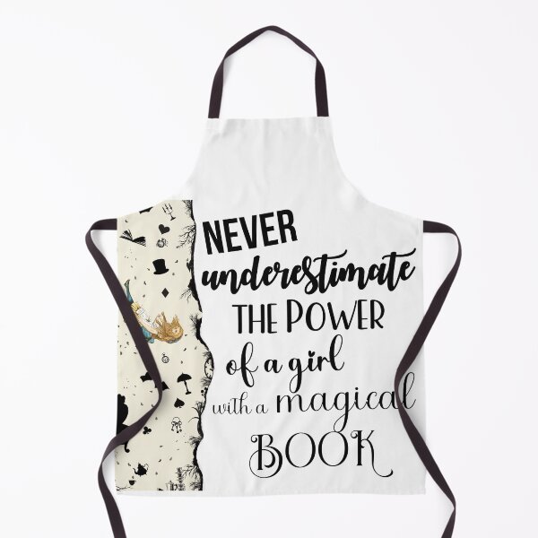 Item preview, Never underestimate the power of a girl with a magical book designed and sold by Karenamoon.