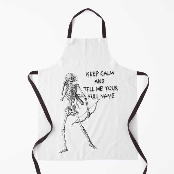 Item preview, keep calm and tell me your full name , death skeleton , death designed and sold by SOFY5STARS.