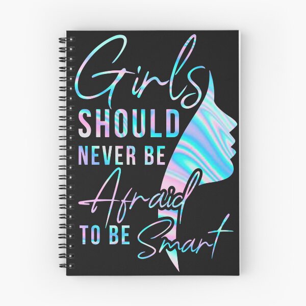 Item preview, Girls should never be afraid to be smart  designed and sold by CallieStore.