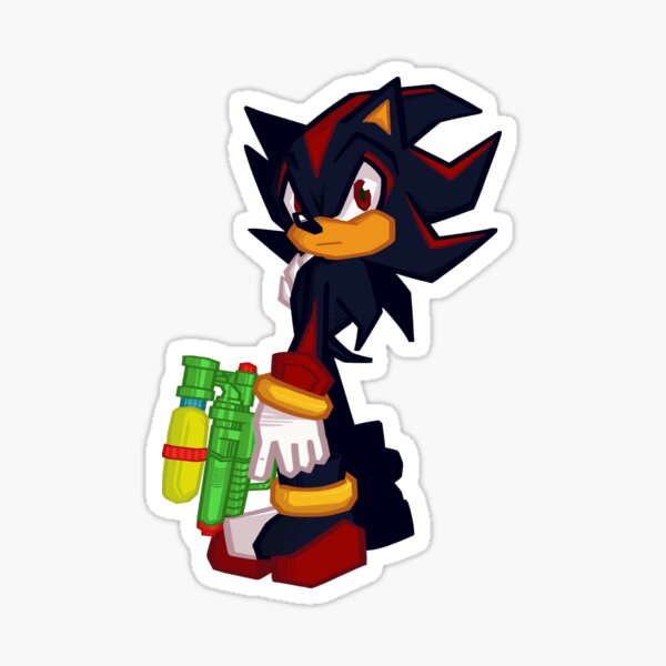 SONIC ADVENTURE 2 (SHADOW) Sticker for Sale by etherealmold