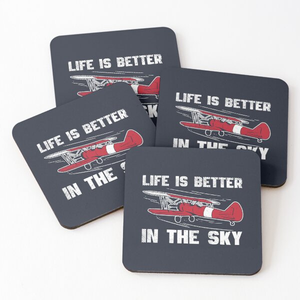 Item preview, Pilot Aeroplane Life is Better in the Skies designed and sold by Bricke.