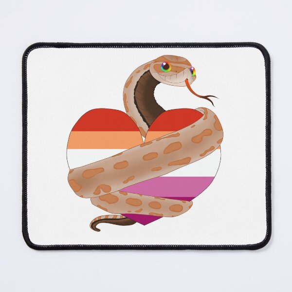 Item preview, Hognose Pride - Lesbian Pride Heart designed and sold by Pooky15.