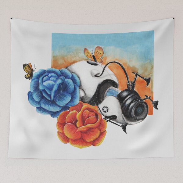 Item preview, Portal Gun With Roses designed and sold by KawaiiJunimo.