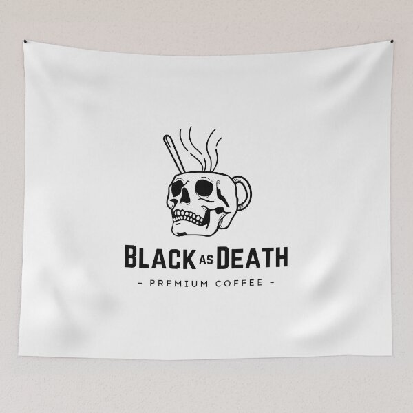 Item preview, Black as Death' Premium coffee  designed and sold by Vaglestyle.