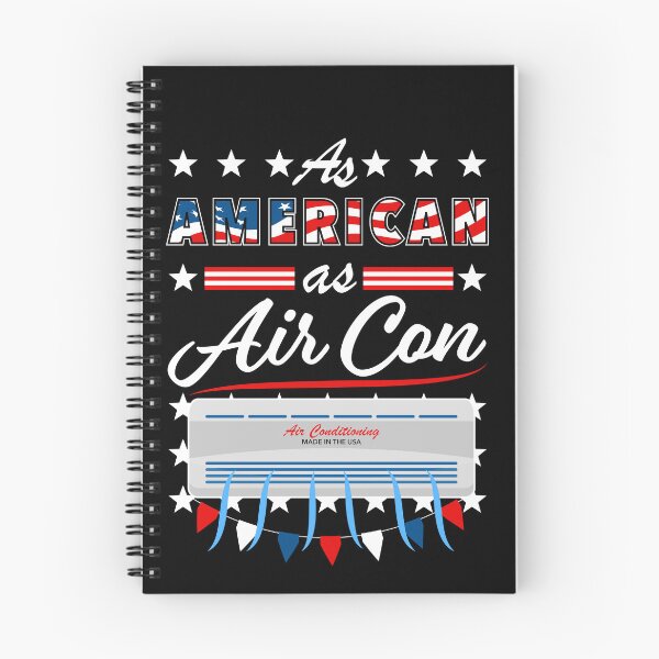Item preview, As American As Air Con Funny USA 4th of July Patriotic designed and sold by SuperFreshArt.