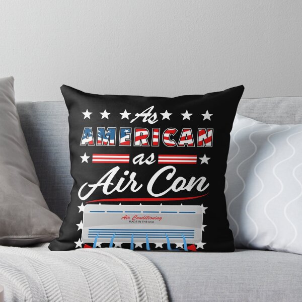 Item preview, As American As Air Con Funny USA 4th of July Patriotic designed and sold by SuperFreshArt.
