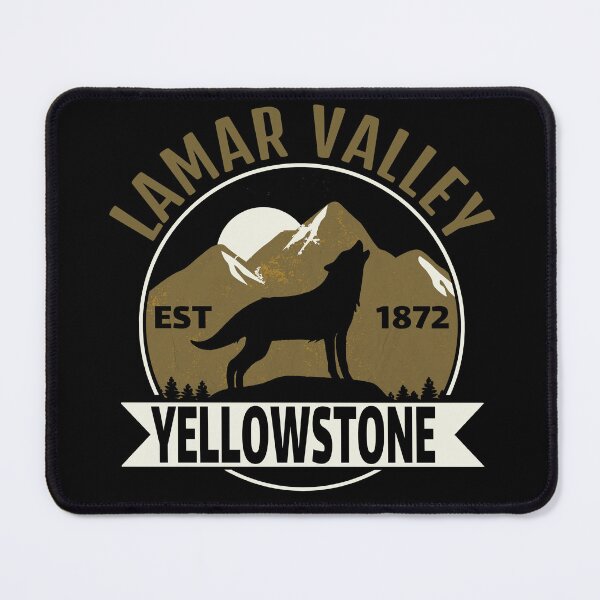 Artikelvorschau, Lamar Valley Yellowstone Nationalpark entworfen und verkauft von Roam66.