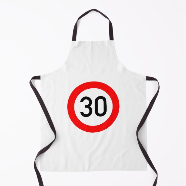 Item preview, Road Sign - Maximum speed limit 30 designed and sold by JustCoolShop.