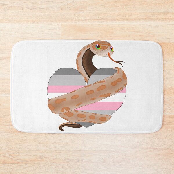 Item preview, Hognose Pride - Demigirl Pride Heart designed and sold by Pooky15.