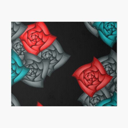 Blue Roses Art Board Prints Redbubble - real roses are red roblox rap battles roses gallery