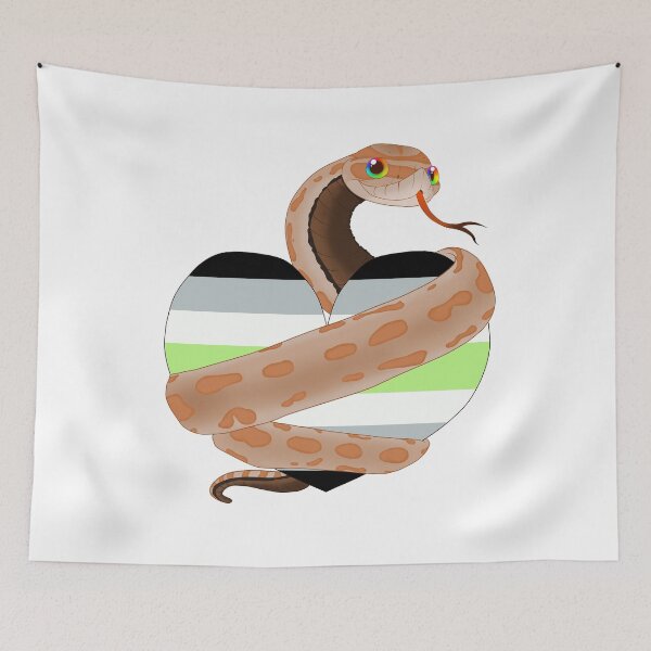 Item preview, Hognose Pride - Agender Pride Heart designed and sold by Pooky15.