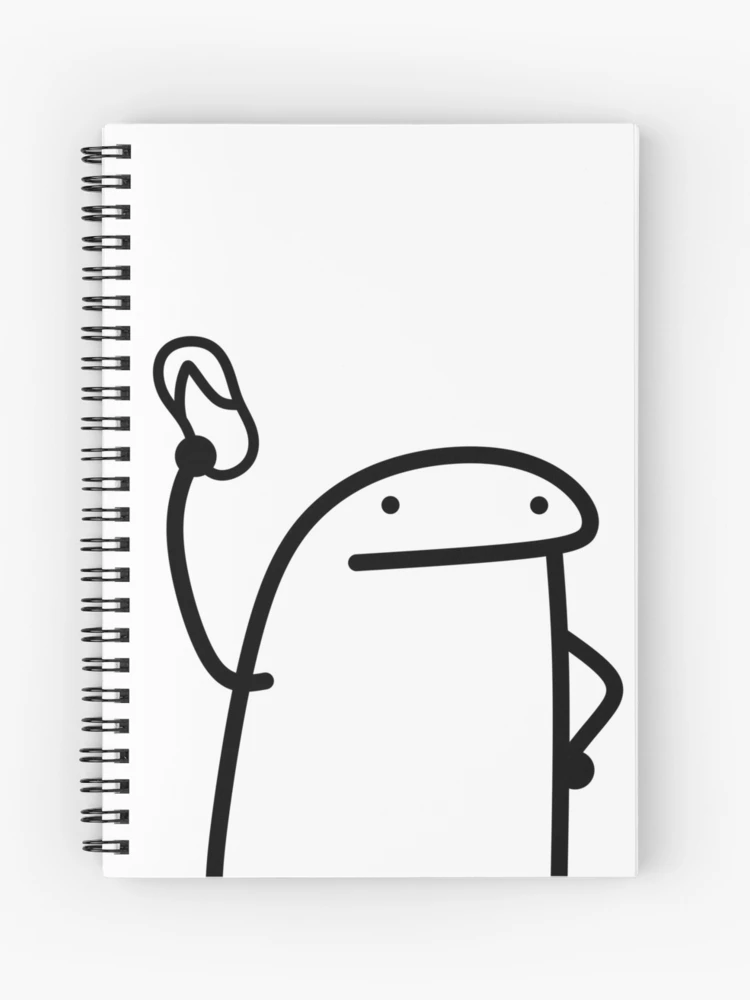 Confused Flork meme Spiral Notebook for Sale by onlyheba in 2023