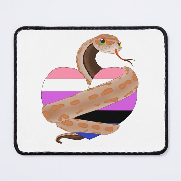 Item preview, Hognose Pride - Genderfluid Pride Heart designed and sold by Pooky15.
