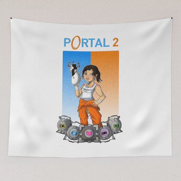 Item preview, Portal 2 Poster Design designed and sold by KawaiiJunimo.