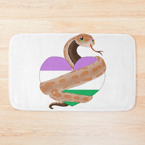Item preview, Hognose Pride - Genderqueer Pride Heart designed and sold by Pooky15.