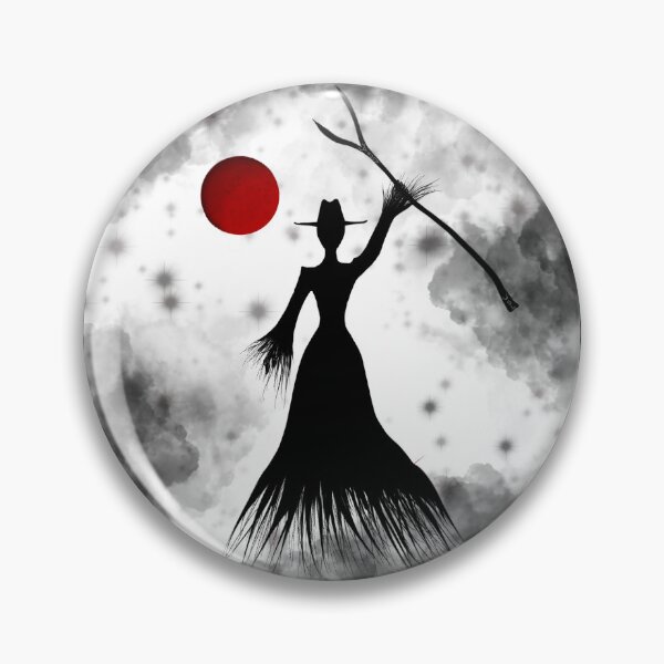 Item preview, Man in Black Blood Moon (square) designed and sold by MarshallWSL.
