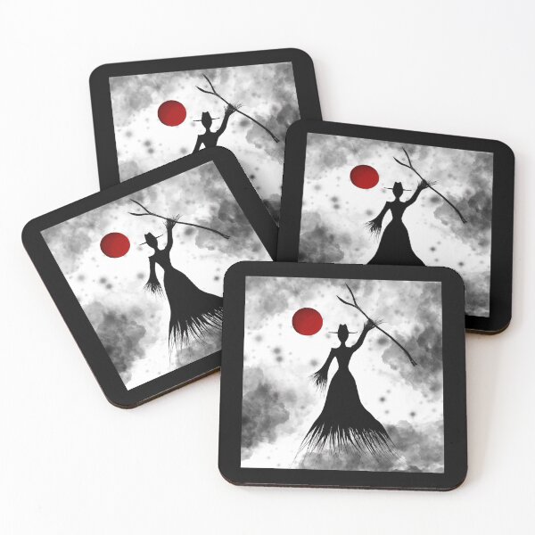 Item preview, Man in Black Blood Moon (square) designed and sold by MarshallWSL.