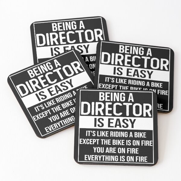 Item preview, Funny director saying: being a director is easy director gifts designed and sold by alaechamlal.