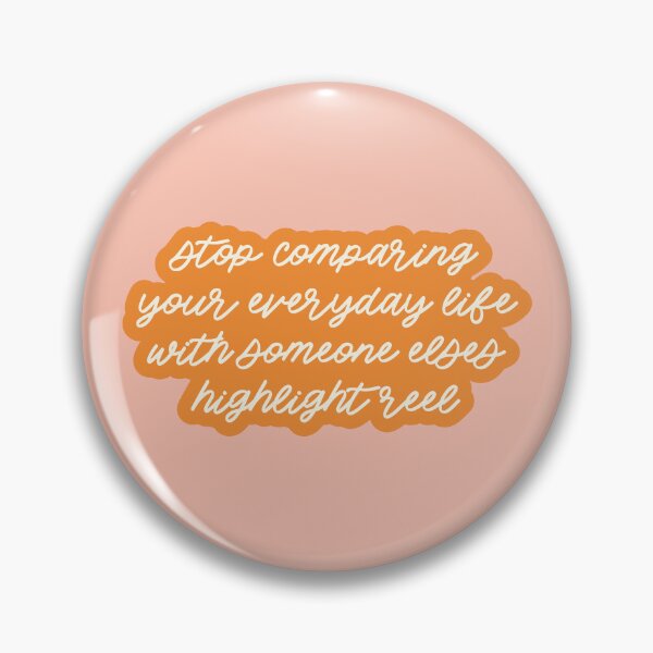 Item preview, Stop Comparing Yourself Positive Affirmation designed and sold by bykirstco.