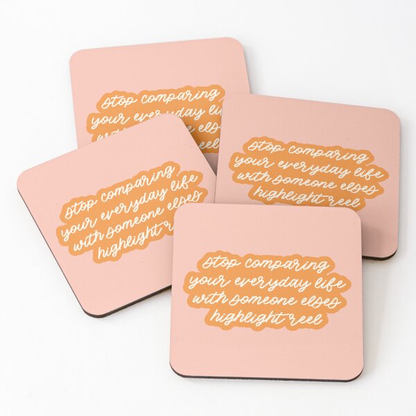 Item preview, Stop Comparing Yourself Positive Affirmation designed and sold by bykirstco.