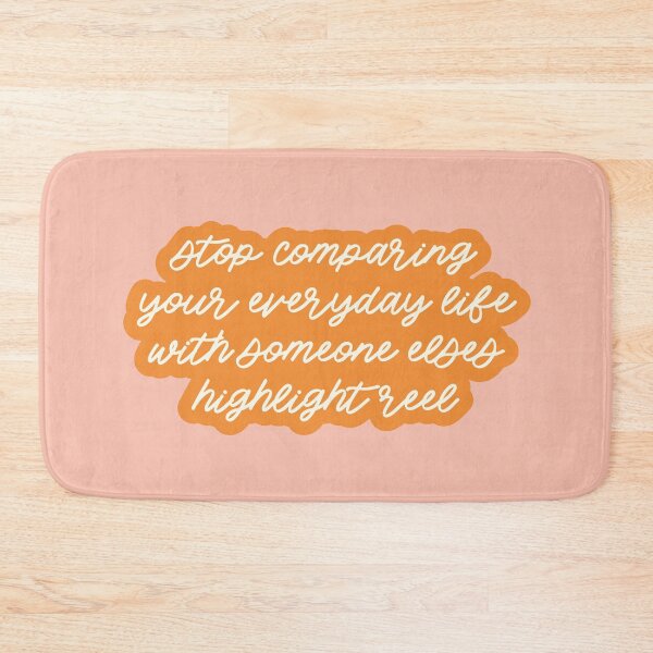 Item preview, Stop Comparing Yourself Positive Affirmation designed and sold by bykirstco.
