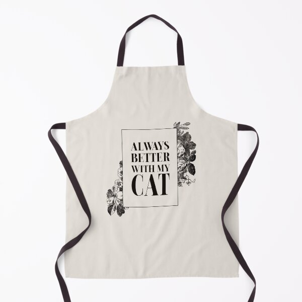 Item preview, ALWAYS BETTER WITH MY CAT designed and sold by Callejeros Boiro Protectora de animales.