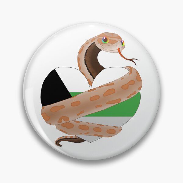 Item preview, Hognose Pride - Demiromantic Pride Heart designed and sold by Pooky15.