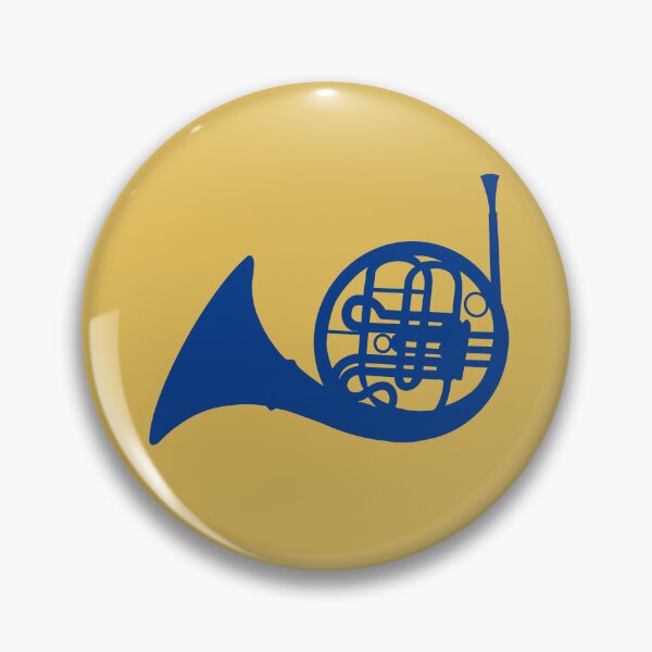 Item preview, The Blue French Horn designed and sold by senaeksi.
