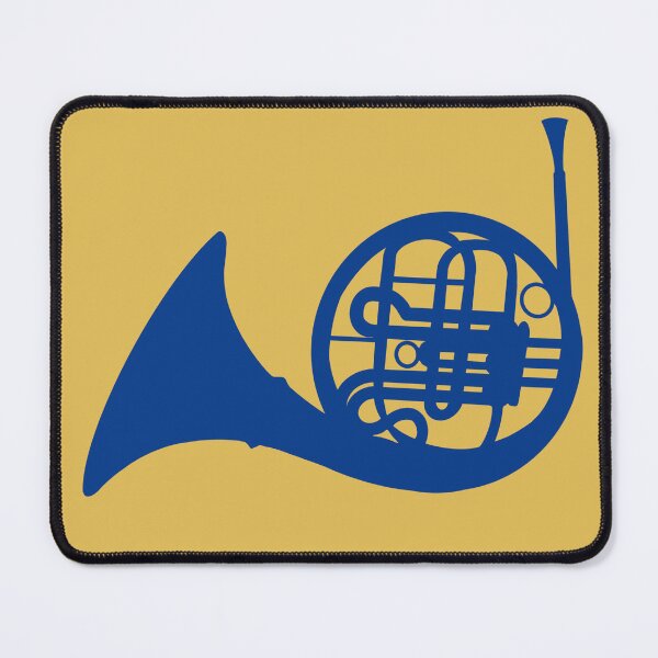 Item preview, The Blue French Horn designed and sold by senaeksi.