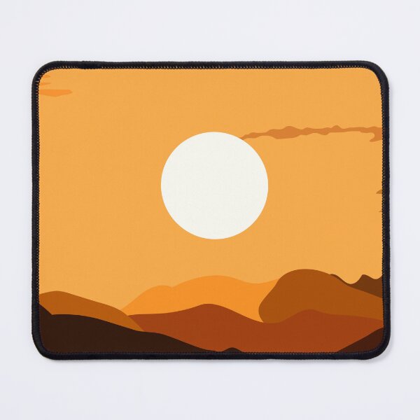 Item preview, Sunset vector art illustration designed and sold by AtonuHaque.