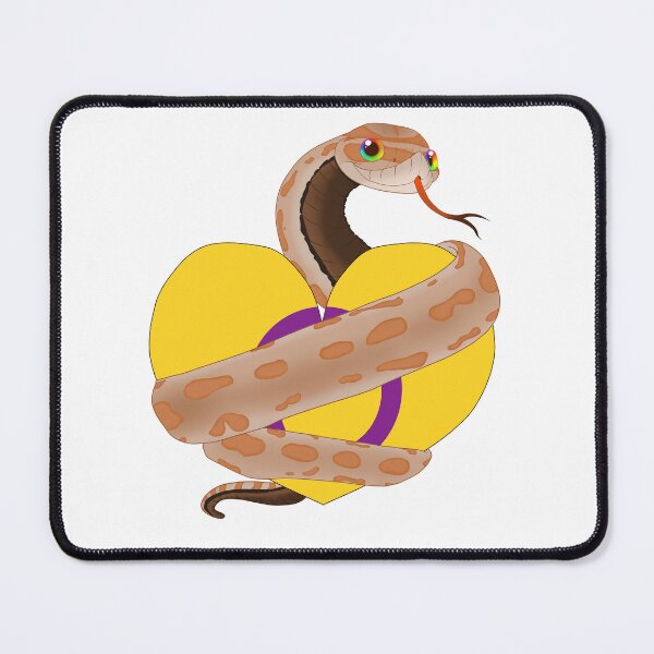 Item preview, Hognose Pride - Intersex Pride Heart designed and sold by Pooky15.