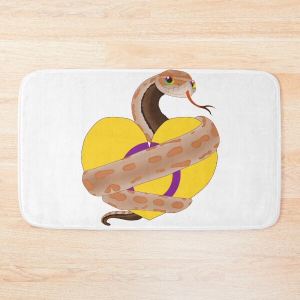 Item preview, Hognose Pride - Intersex Pride Heart designed and sold by Pooky15.