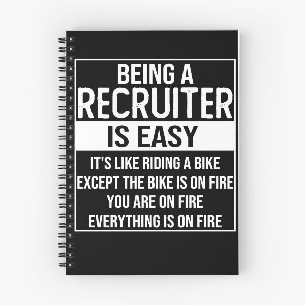 Item preview, Funny recruiter saying: being a recruiter is easy recruiter gifts designed and sold by alaechamlal.