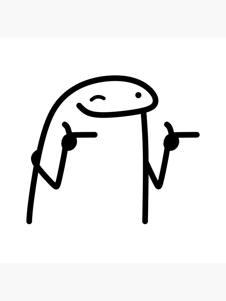 Set of Flork meme stickers | Greeting Card