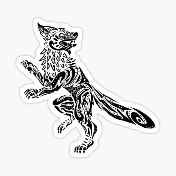 God-eater Fenrir Sticker